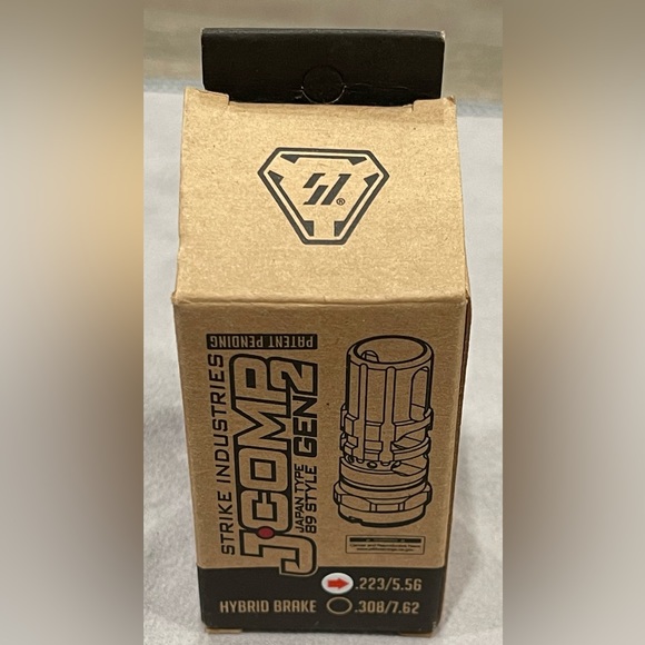 Strike Industries JComp Gen2 AR-15 .223/5.56 Muzzle Break/Compensator - Picture 1 of 8